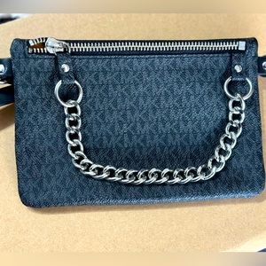 Michael Kors Coated Canvas Waist Bag